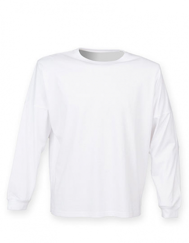 Unisex Drop Shoulder Slogan Top - SFM514 - SF Men