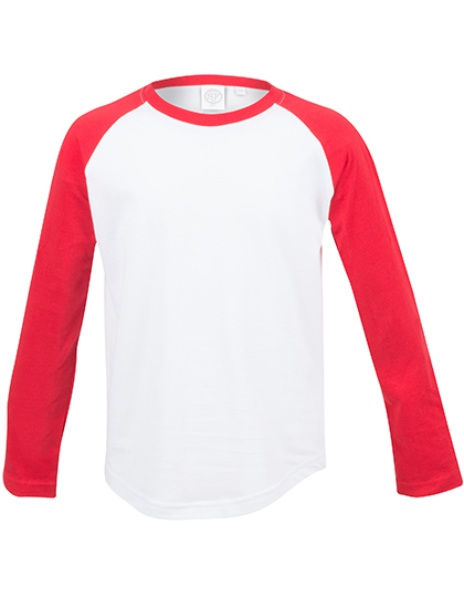 Kids´ Long Sleeved Baseball T - SM271 - SF Minni