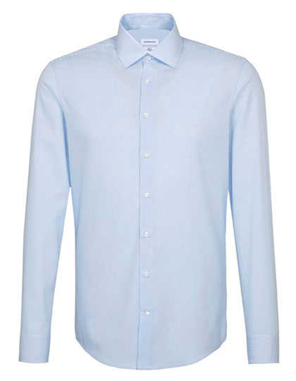 Men´s Shirt Slim Fit Check/Stripes Long Sleeve - SN693600 - Seidensticker