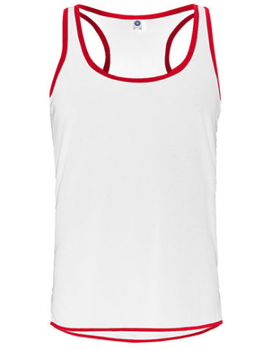 Men´s Contrast Sports Vest - SW305 - Starworld