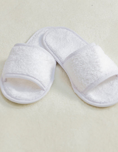 Classic Terry Slippers - Open Toe - TC64 - Towel City