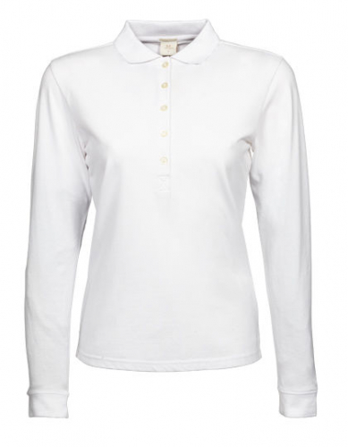 Women´s Luxury Stretch Long Sleeve Polo - TJ146 - Tee Jays