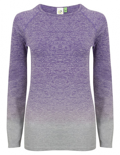 Ladies´ Seamless Fade Out Long Sleeved Top - TL304 - Tombo