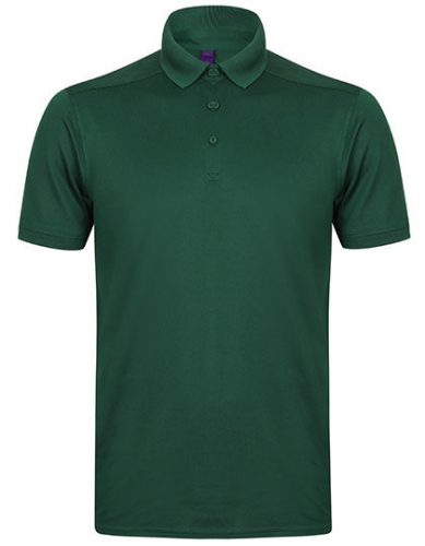 Men´s Slim Fit Stretch Polo Shirt + Wicking Finish - W460 - Henbury