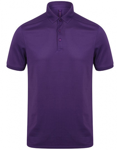 Men´s Slim Fit Stretch Polo Shirt + Wicking Finish - W460 - Henbury