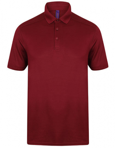 Men´s Slim Fit Stretch Polo Shirt + Wicking Finish - W460 - Henbury