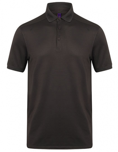 Men´s Slim Fit Stretch Polo Shirt + Wicking Finish - W460 - Henbury