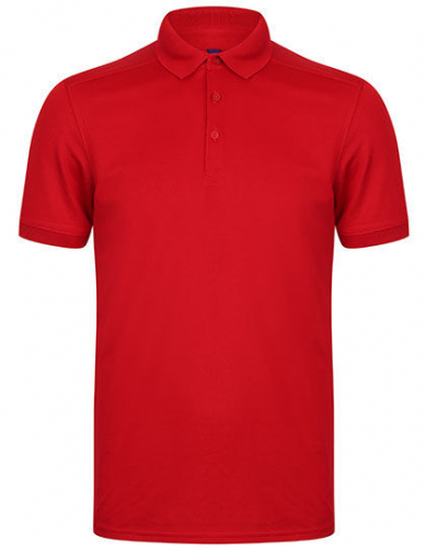 Men´s Slim Fit Stretch Polo Shirt + Wicking Finish - W460 - Henbury