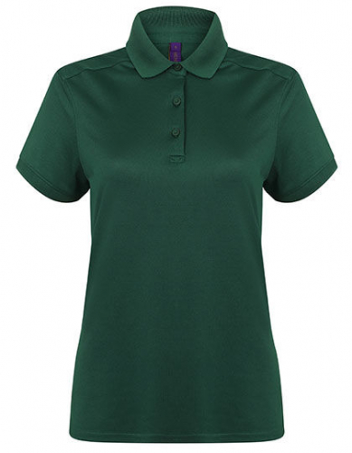 Ladies´ Slim Fit Stretch Polo Shirt + Wicking Finish - W461 - Henbury