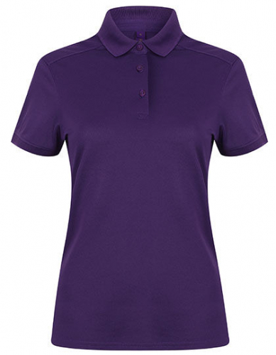 Ladies´ Slim Fit Stretch Polo Shirt + Wicking Finish - W461 - Henbury