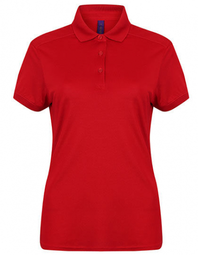 Ladies´ Slim Fit Stretch Polo Shirt + Wicking Finish - W461 - Henbury