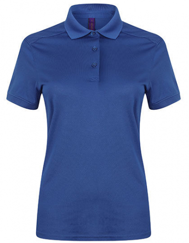 Ladies´ Slim Fit Stretch Polo Shirt + Wicking Finish - W461 - Henbury