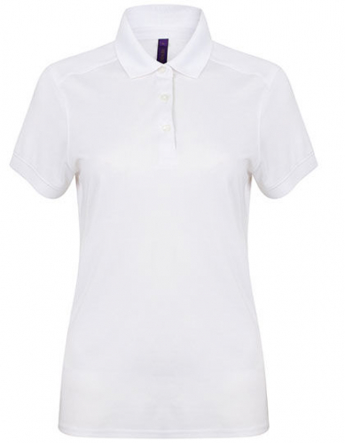 Ladies´ Slim Fit Stretch Polo Shirt + Wicking Finish - W461 - Henbury