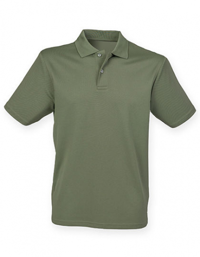 Men´s Coolplus® Wicking Polo Shirt - W475 - Henbury