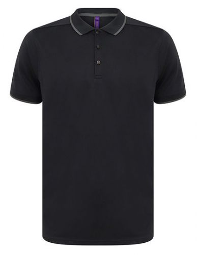 Men´s HiCool® Tipped Polo Shirt - W485 - Henbury