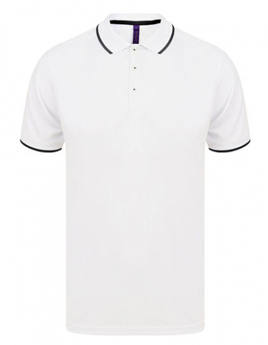 Men´s HiCool® Tipped Polo Shirt - W485 - Henbury