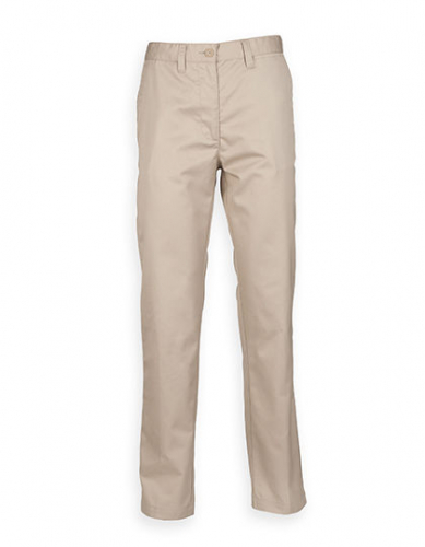 Ladies´ 65/35 Poly/Cotton Chino - W641 - Henbury