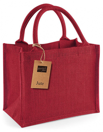 Jute Mini Gift Bag - WM412 - Westford Mill