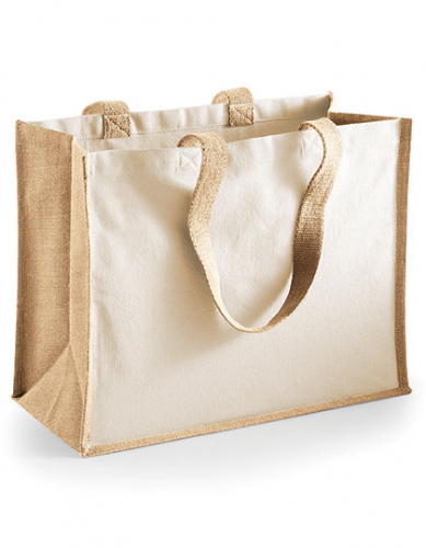 Printers Jute Classic Shopper - WM422 - Westford Mill