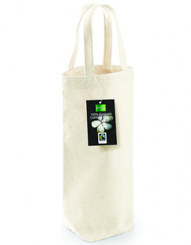 Fairtrade Cotton Bottle Bag - WM620 - Westford Mill
