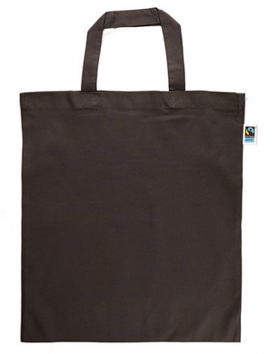 Baumwolltasche, Fairtrade-Baumwolle, kurze Henkel - XT500N - Printwear