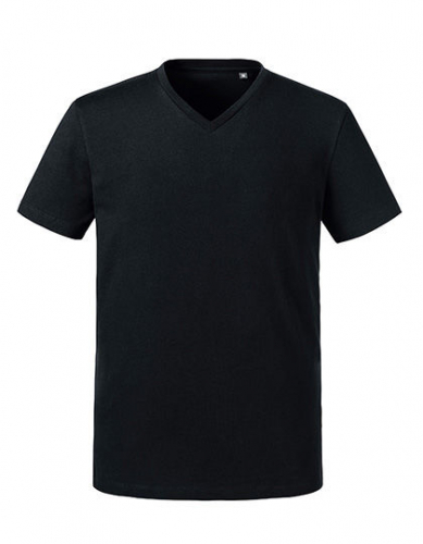 Men´s Pure Organic V-Neck Tee - Z103M - Russell Pure Organic