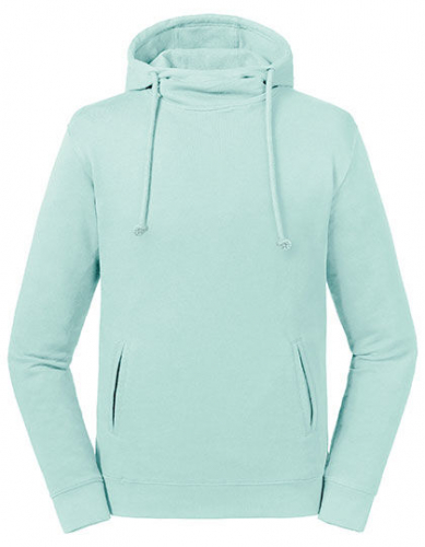 Pure Organic High Collar Hooded Sweat - Z209M - Russell Pure Organic