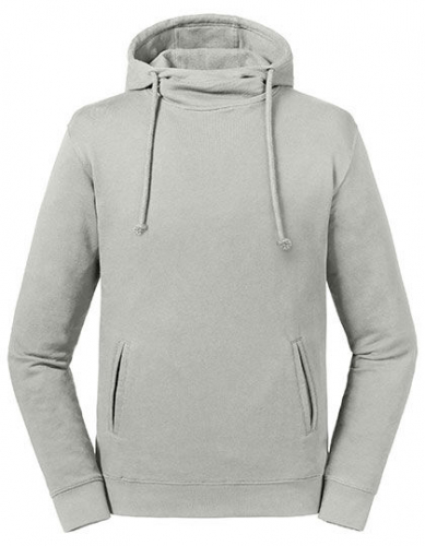 Pure Organic High Collar Hooded Sweat - Z209M - Russell Pure Organic