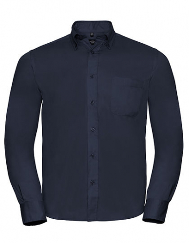 Men´s Long Sleeve Classic Twill Shirt - Z916 - Russell Collection