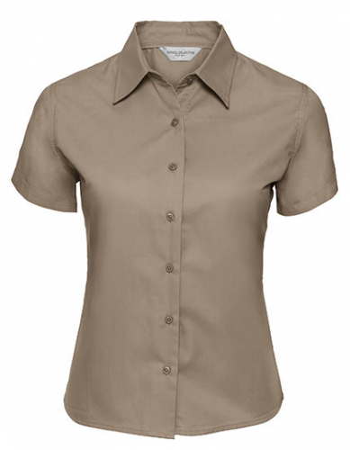 Ladies´ Short Sleeve Classic Twill Shirt - Z917F - Russell Collection