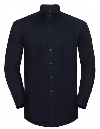 Men´s Long Sleeve Classic Oxford Shirt - Z932 - Russell Collection