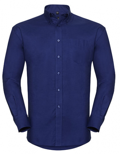 Men´s Long Sleeve Classic Oxford Shirt - Z932 - Russell Collection