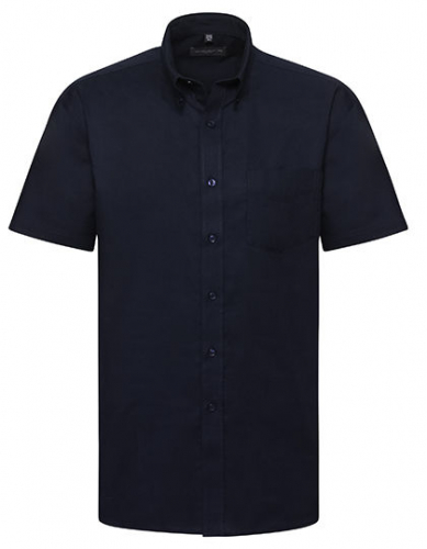 Men´s Short Sleeve  Classic Oxford Shirt - Z933 - Russell Collection