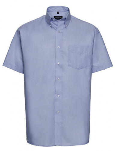 Men´s Short Sleeve  Classic Oxford Shirt - Z933 - Russell Collection