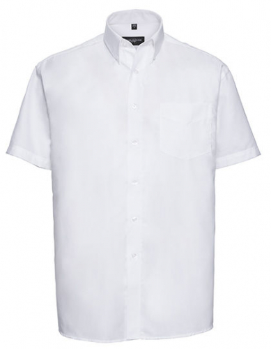 Men´s Short Sleeve  Classic Oxford Shirt - Z933 - Russell Collection