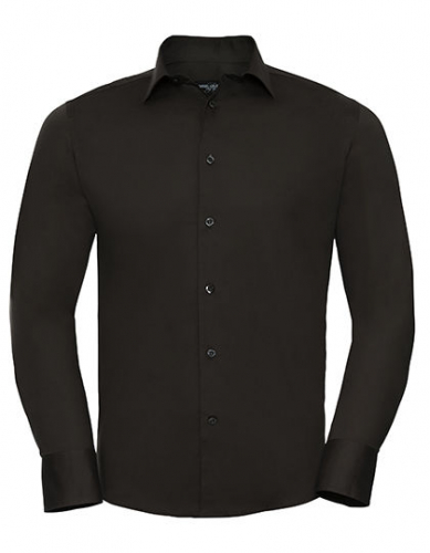 Men´s Long Sleeve Fitted Stretch Shirt - Z946 - Russell Collection