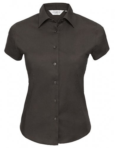 Ladies´ Short Sleeve Fitted Stretch Shirt - Z947F - Russell Collection