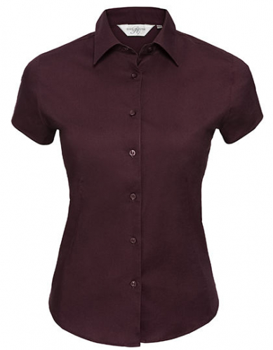 Ladies´ Short Sleeve Fitted Stretch Shirt - Z947F - Russell Collection