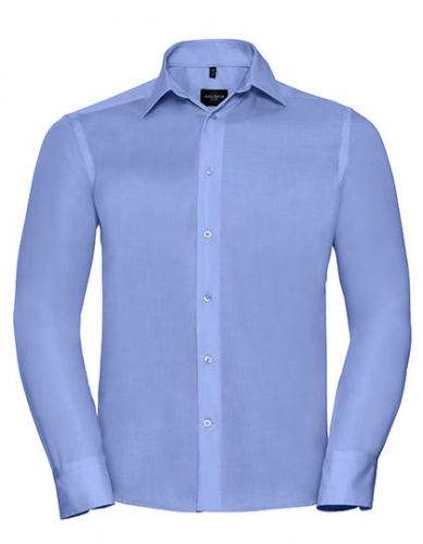Men´s Long Sleeve Tailored Ultimate Non-Iron Shirt - Z958 - Russell Collection