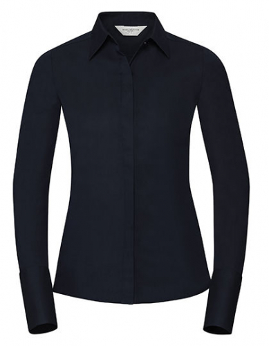 Ladies´ Long Sleeve Fitted Ultimate Stretch Shirt - Z960F - Russell Collection