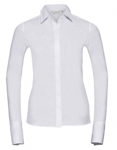 Ladies´ Long Sleeve Fitted Ultimate Stretch Shirt - Z960F - Russell Collection