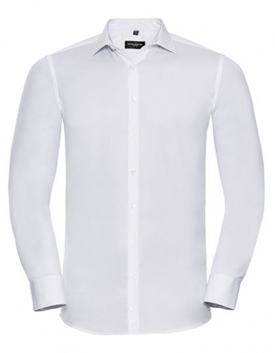 Men´s Long Sleeve Fitted Ultimate Stretch Shirt - Z960 - Russell Collection