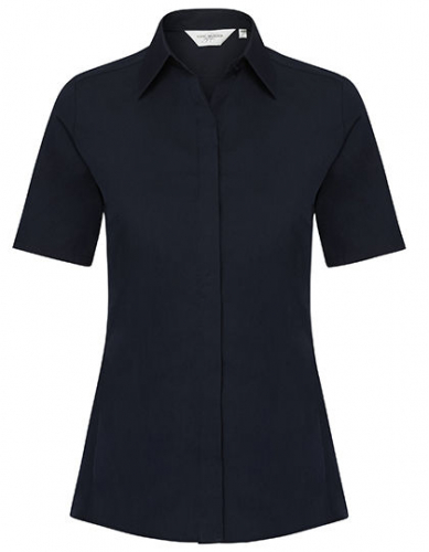 Ladies´ Short Sleeve Fitted Ultimate Stretch Shirt - Z961F - Russell Collection