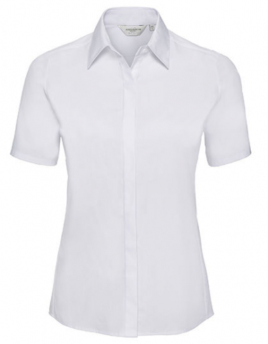 Ladies´ Short Sleeve Fitted Ultimate Stretch Shirt - Z961F - Russell Collection