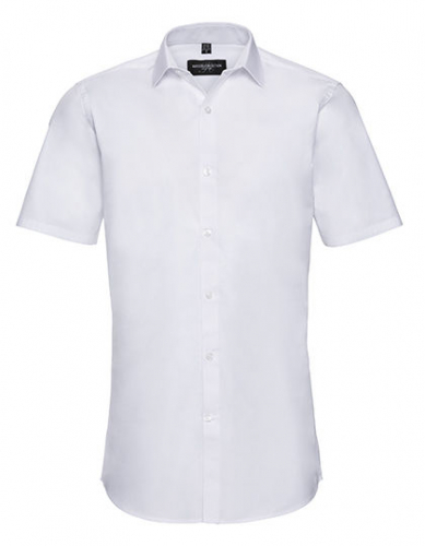 Men´s Short Sleeve Fitted Ultimate Stretch Shirt - Z961 - Russell Collection