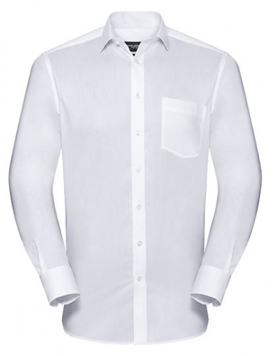 Men´s Long Sleeve Tailored Coolmax® Shirt - Z972 - Russell Collection