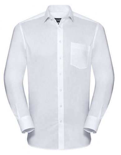 Men´s Long Sleeve Tailored Coolmax® Shirt - Z972 - Russell Collection