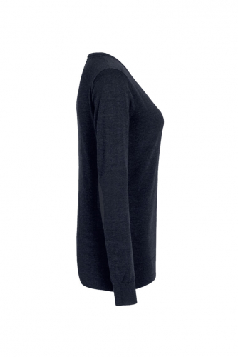 HAKRO Damen V-Pullover Merino-Wool  -  0134
