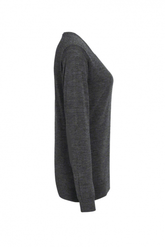 HAKRO Damen V-Pullover Merino-Wool  -  0134