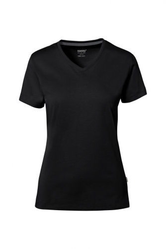 HAKRO Cotton Tec® Damen V-Shirt  -  0169